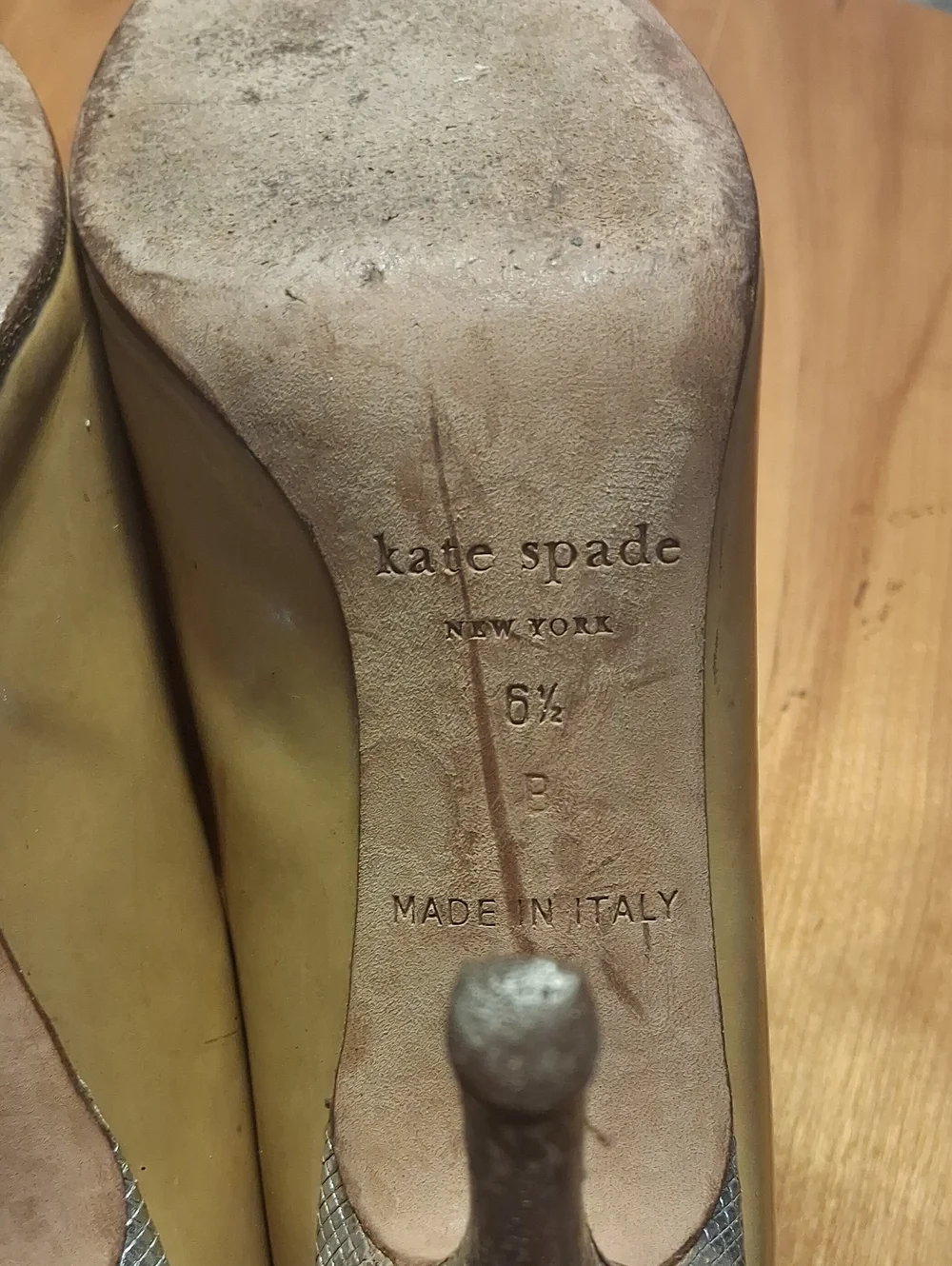 kate spade  Leather Round-Toe Size 6.5